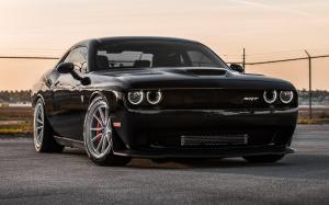 Dodge Challenger SRT Hellcat on Vossen Wheels (ML-X2) 2018 года